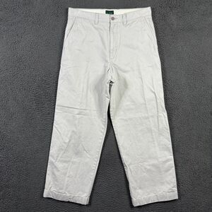 J Crew Pants Mens 32 (Fits 31x29) Stone Giant Fit Chinos Wide Leg Preppy